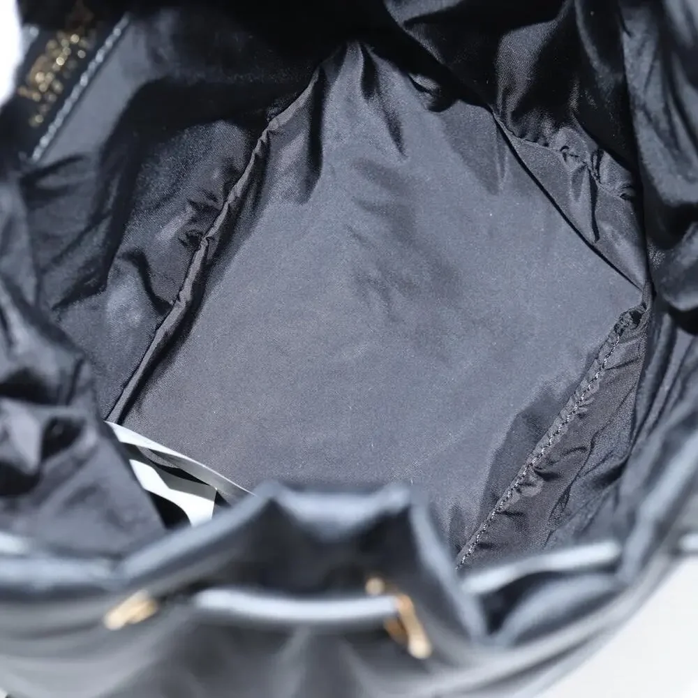 Versace Nylon Backpack Black